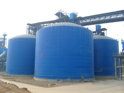 东坡水泥钢板库改造