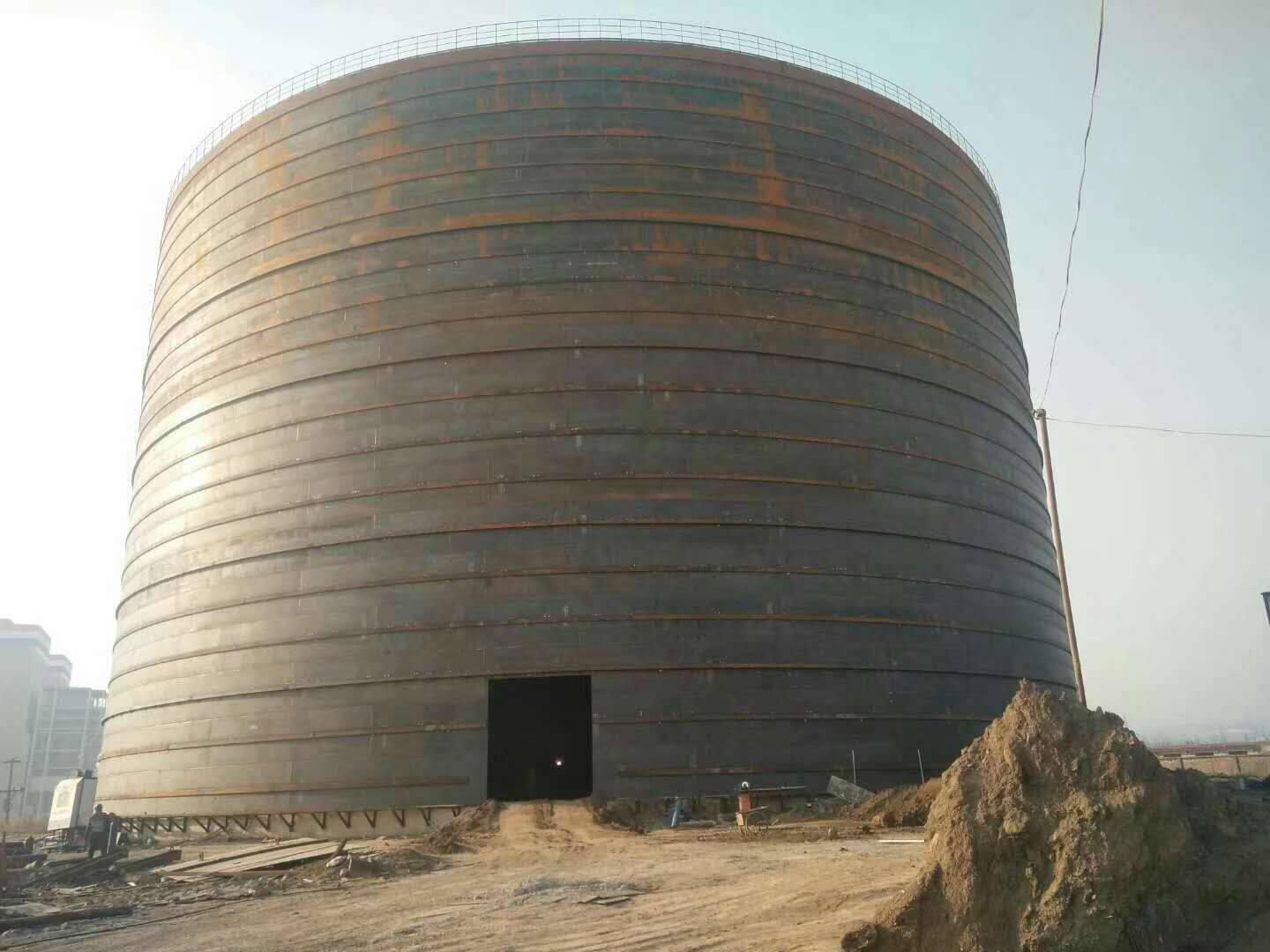 东坡承建大型钢板库的好处及原理